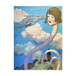 Alice Becomes a Snake in Wonderland Postcard