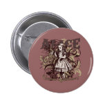 Alice Carnivale Style Pinback Buttons