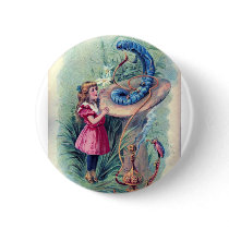 Alice & Caterpillar Button
