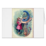 Alice & Caterpillar Greeting Card