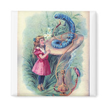 Alice & Caterpillar Magnet