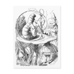 Alice consults The Caterpillar Postcards