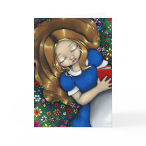 "Alice Dreaming" Greeting Card