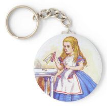 Alice Drinks Color Key Chains