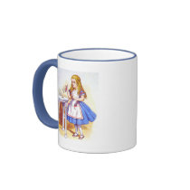 Alice Drinks Color Coffee Mug