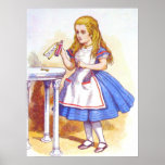 Alice Drinks Full Color Posters