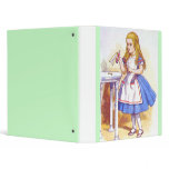 Alice Drinks in Full Color Vinyl Binders