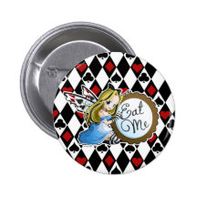 Alice Fairy-Eat Me Anime Button
