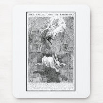 Alice Falling Down the Rabbit-Hole Mousepad