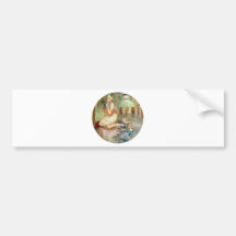 Alice Grows Large, Scaring the White Rabbit Bumper Stickers