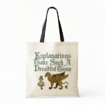 Alice Gryphon Explanations Take Such A Dreadful Ti Bag