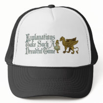 Alice Gryphon Explanations Take Such A Dreadful Ti Mesh Hat