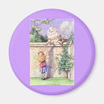 Alice & Humpty Color Refrigerator Magnets