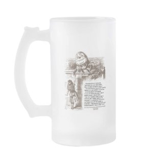 Alice Humpty Dumpty Wonderland Conversation Quote mug
