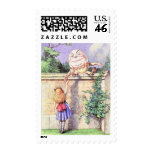 Alice & Humpty in Full Color Stamp