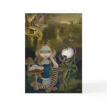 "Alice in a Bosch Landscape" Greeting Card