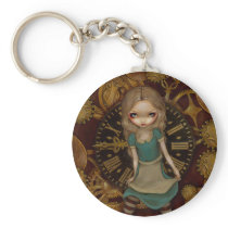 "Alice in Clockwork" Keychain