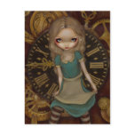"Alice in Clockwork" Postcard