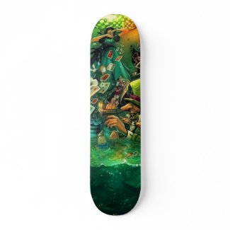 Alice in Skateland skateboard