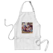 Alice in the Kitchen with the Duchess and Pig Baby Aprons