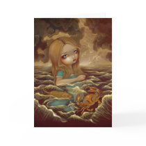 "Alice in the Pool of Tears" Greeting Card