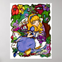 Alice in the Wonderland Canvas Print