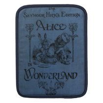 Alice in Wonderland 1905 book cover iPad Sleeves at Zazzle