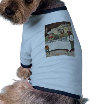 Alice in Wonderland 3 Dog T Shirt by leapyearfish
