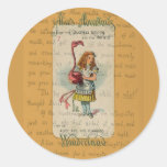 Alice in Wonderland: Alice and the Flamingo Stickers