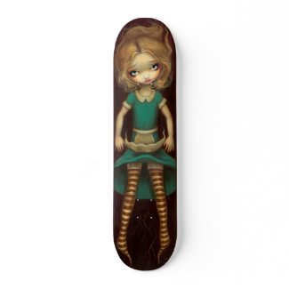 Alice in Wonderland: Alice Descending Skateboard skateboard