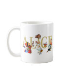 ALICE IN WONDERLAND AND FRIENDS COFFEE MUG