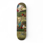 Alice in Wonderland and the Bosch Birds SKATEBOARD Alice in Wonderland and the Bosch Birds SKATEBOARD