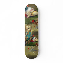 Alice in Wonderland and the Bosch Birds SKATEBOARD