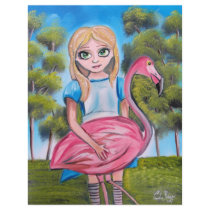 ALICE IN WONDERLAND Art by Gordon Bruce letterhead