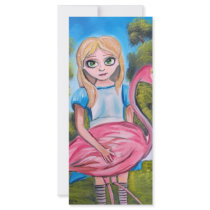 ALICE IN WONDERLAND Art by Gordon Bruce rack cards
