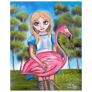 ALICE IN WONDERLAND Art by Gordon Bruce shirt