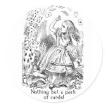 Alice in Wonderland Art Stickers in 2 Sizes