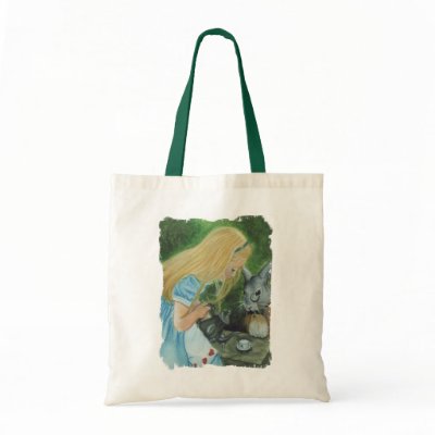 Alice in Wonderland Bag by katerinaart