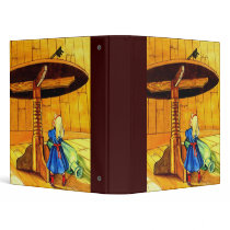 Alice In Wonderland Binder
