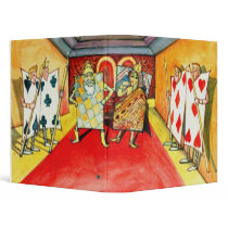 Alice In Wonderland 3 Ring Binders