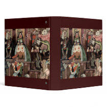 Alice In Wonderland 3 Ring Binders