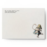 Alice In Wonderland Birthday Party Invitation Envelopes