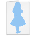 Alice In Wonderland Blue Card