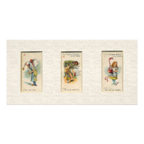 Alice in Wonderland Bookmark photo cards