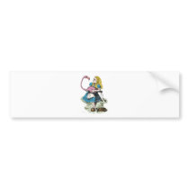 Alice in Wonderland Bumper Sticker