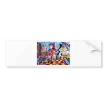 ALICE IN WONDERLAND bumper stickers