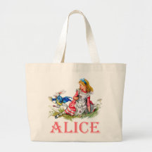 ALICE IN WONDERLAND CANVAS BAG