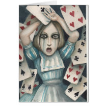 Alice in wonderland cards