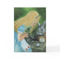 Alice in Wonderland Card