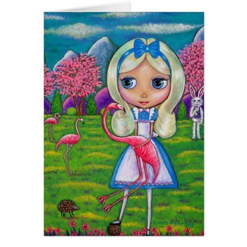Alice in Wonderland Card card